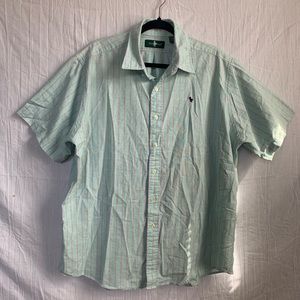 Vintage 80s/90s Hunt Club Pastel Mens Button-Up Shirt size XL